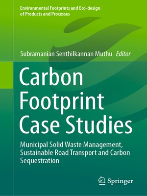 cover image of Carbon Footprint Case Studies
